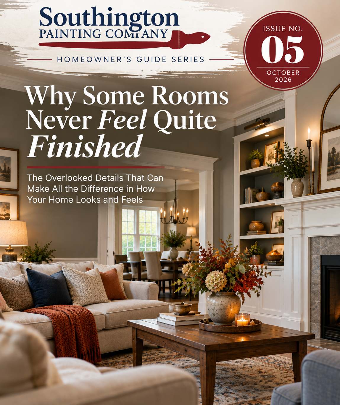 Why Some Rooms Never Feel Quite Finished:  The Overlooked Details That Can Make All the Difference in How Your Home Looks and Feels