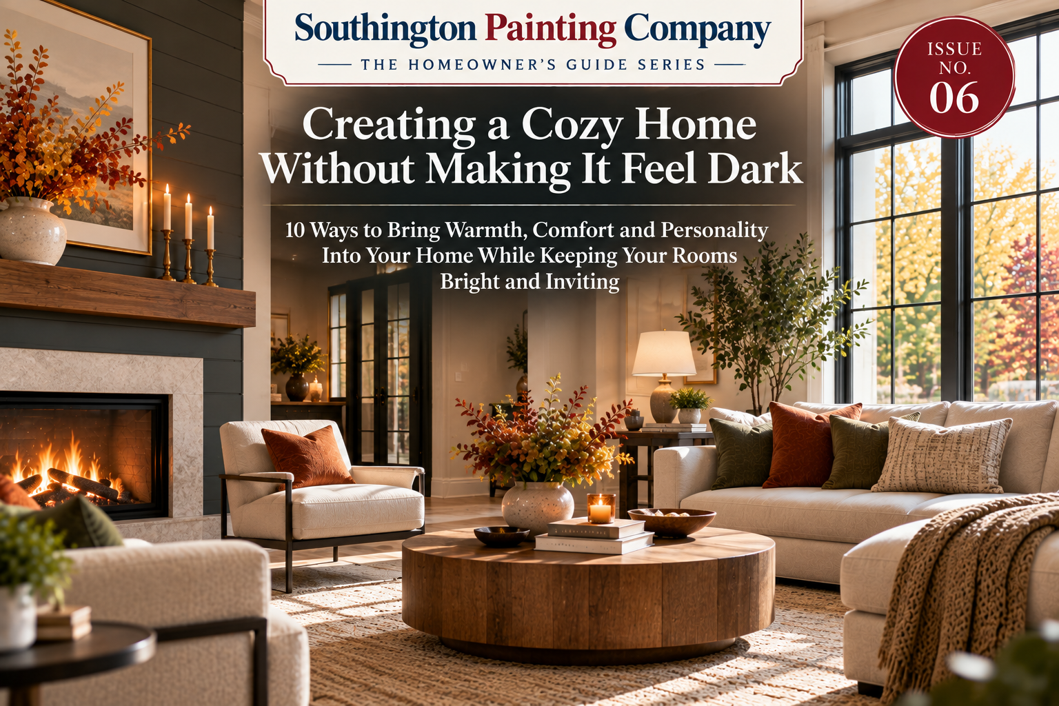 Creating a Cozy Home Without Making It Feel Dark: 10 Ways to Bring Warmth, Comfort and Personality Into Your Home While Keeping Your Rooms Bright and Inviting