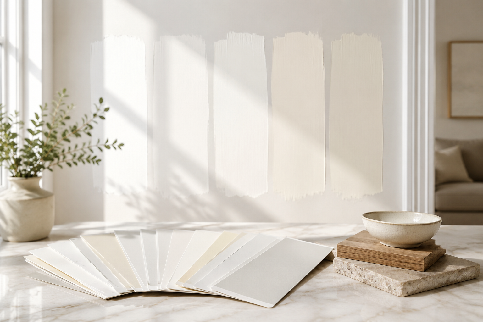 What Makes One White Paint Look Clean… and Another Look Dingy?