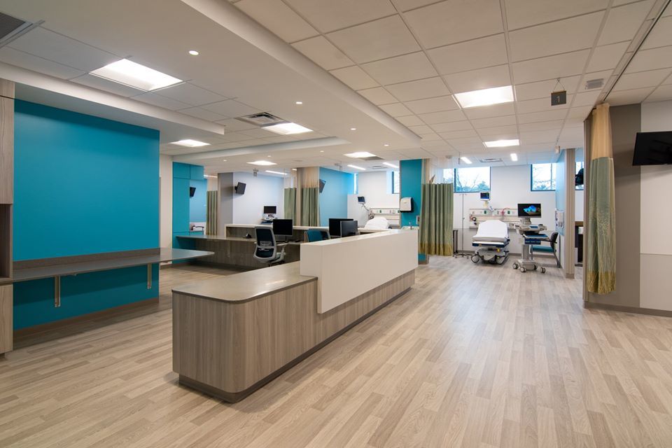 painting a surgical center in Hartford, Connecticut