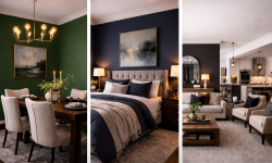 Dark & Dramatic Rooms: When Deep Colors Make a Big Impact